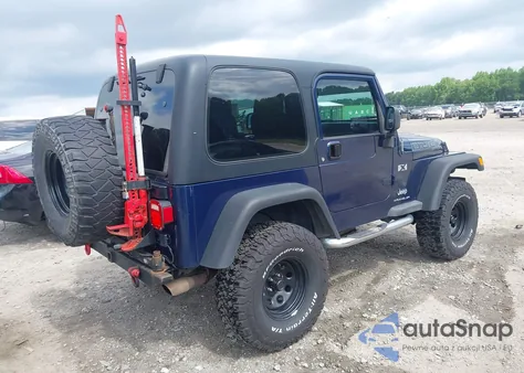 2004 Jeep Wrangler X из США, поврежденный, VIN 1J4FA39SX4P790573